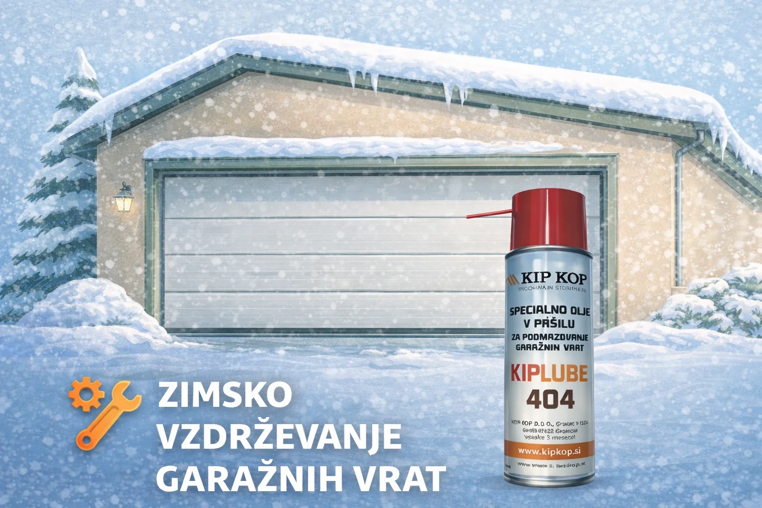 Vzdrževanje in servis garažnih vrat – zakaj sta pred zimo nujna?